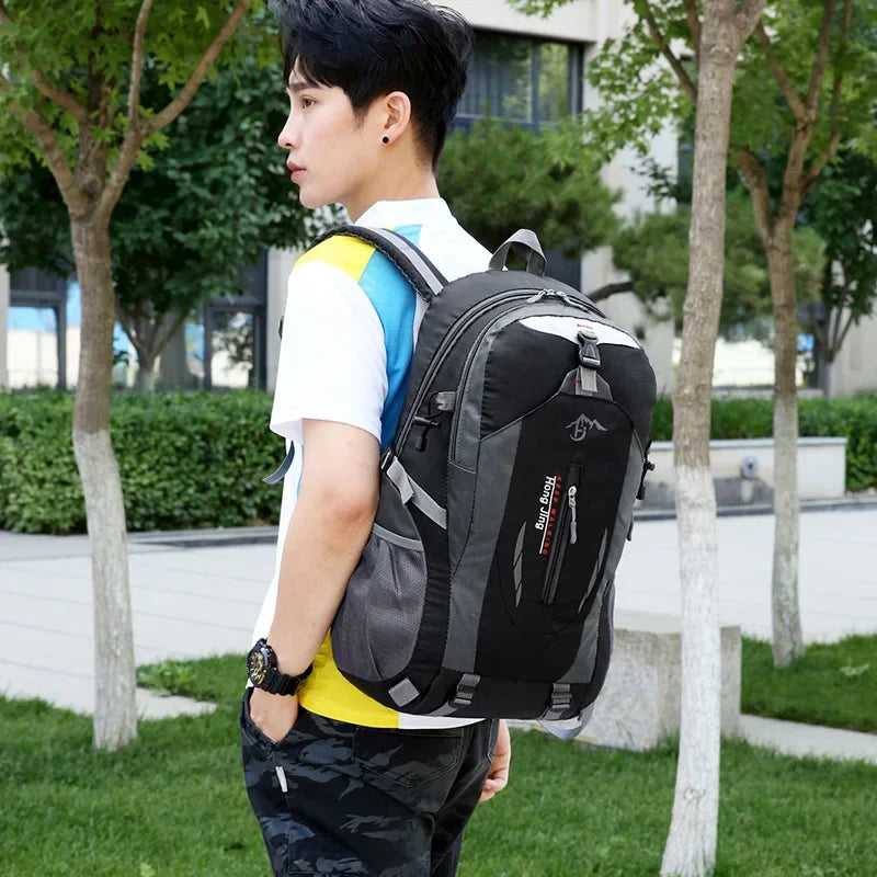 Classic Travel Backpack Men Waterproof Hiking Computer Laptop