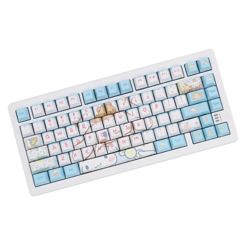 Yugui Dog Cute Key Caps Replaceable Cherry Profile