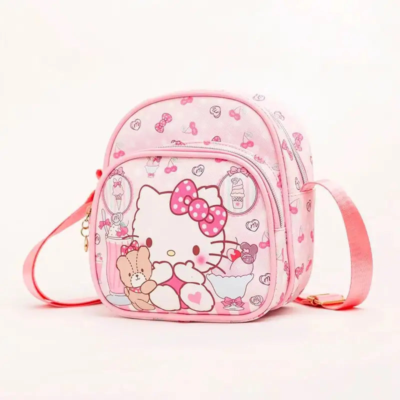 Sanrioed Cartoon Hello Kitty Melody Kulomi Messenger Bag