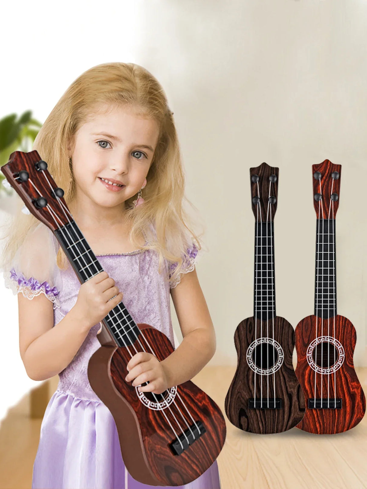 Toy Ukulele Classical Guitar Musical Instrument, Kids Play
