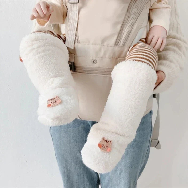 Baby Socks Fleece Autumn Winter Cartoon Non-slip Floor