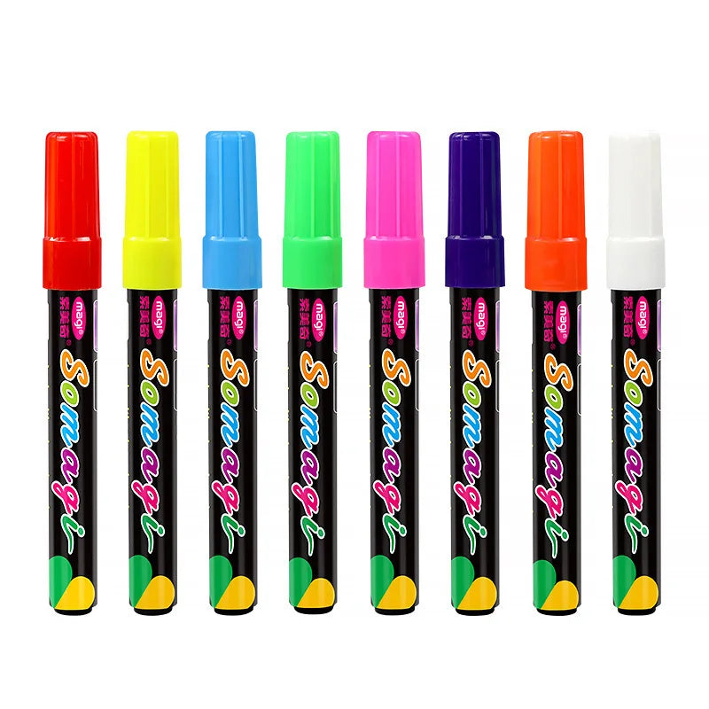 Erasable Chalk Pen Fluorescent Plate LED Electronic Light