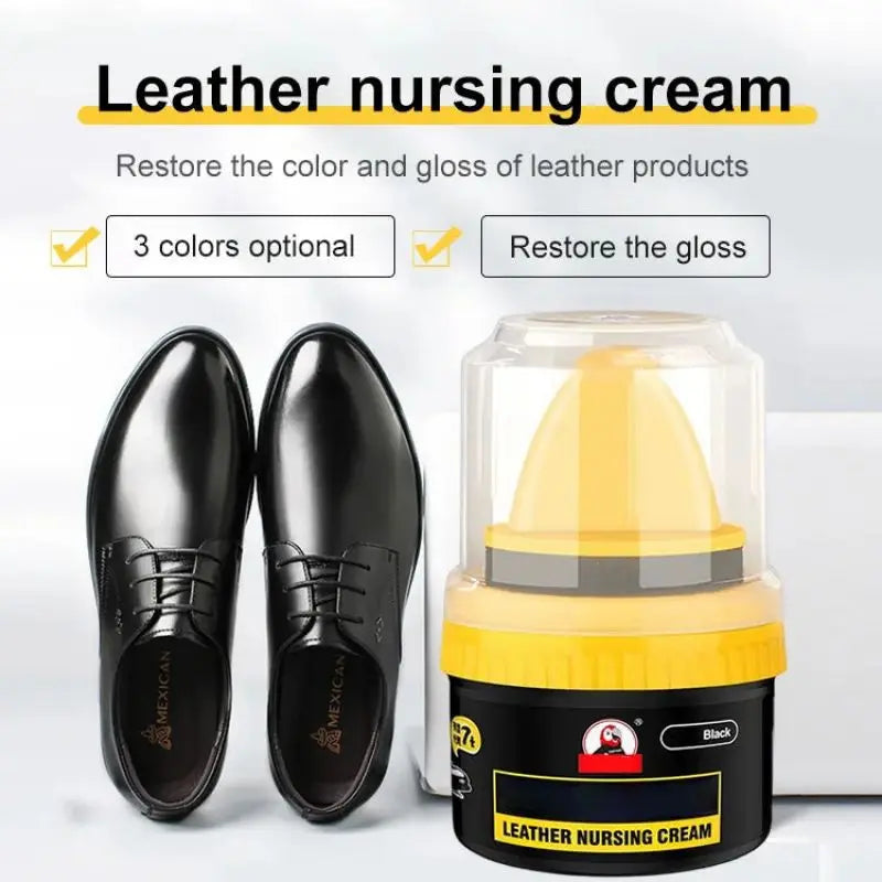 50g Leather Repair Cream Liquid Shoe Polish Brightening