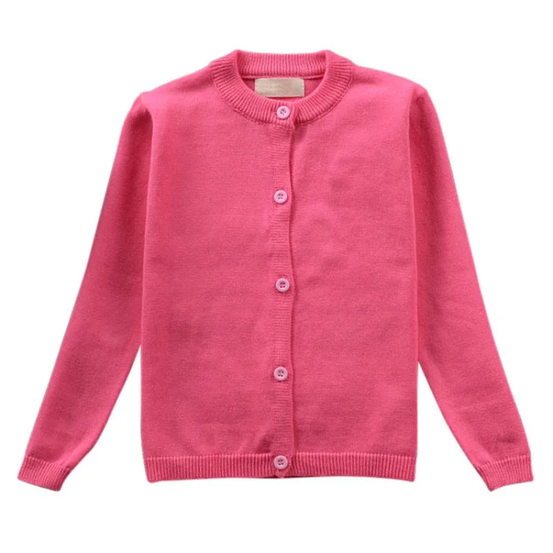 Autumn Kids Sweater Coat Baby Warm Knitwear Children