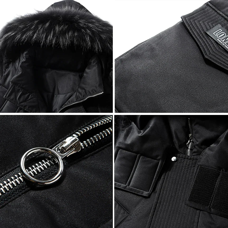 Men's Winter Warm Jacket 2023 New Thick Casual