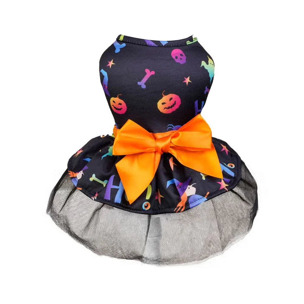 Halloween Dog Clothes Dress Funny Pet Clothing Dress