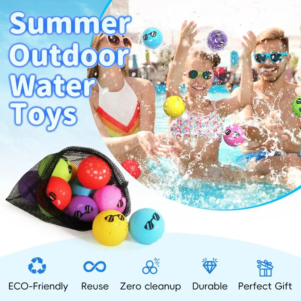 Self-filling Water Ball 6-pack Reusable Water Ball Sunglasses