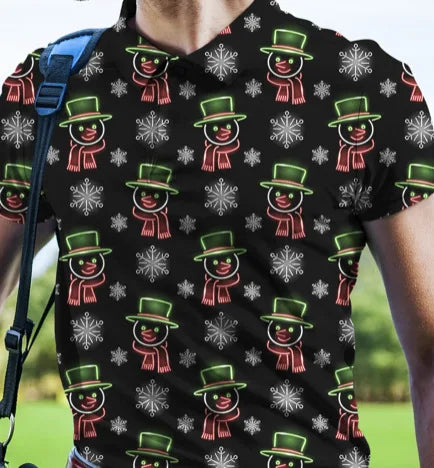 Spring Summer British Men's Golf 3D Digital Printing