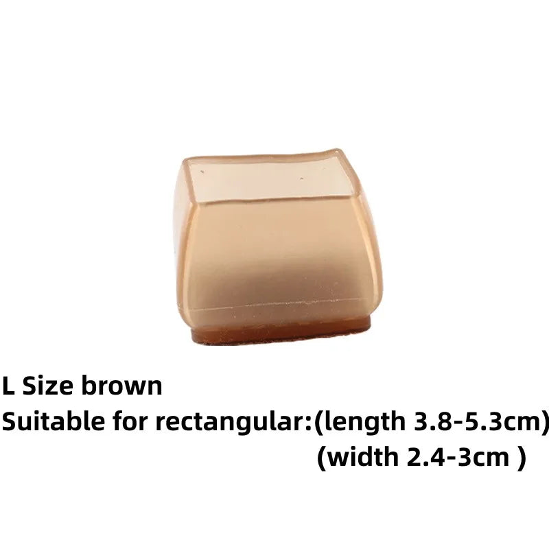 Silicone Chair Legs Non-Slip Pads Furniture Sofa Feet