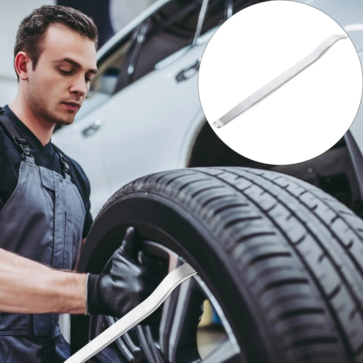 Wheel Crowbar Maintenance Lever Device Motorcycle Tires Tool