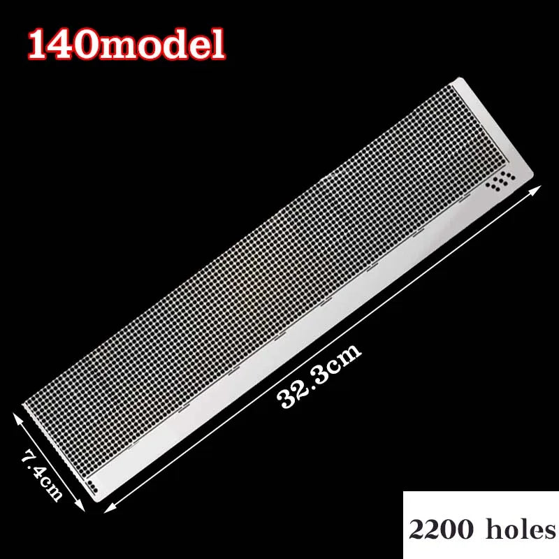 800/1020/2200holes Stainless Steel Ruler For Diamond Painting Embroidery