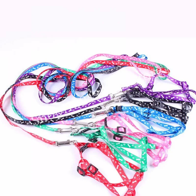 Nylon Dog Pet Puppy Cat Adjustable Harness with