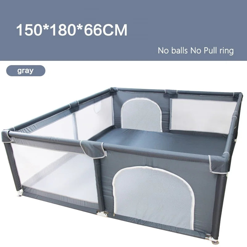 IMBABY 150*180cm Baby Playpens Balls Pool Baby Playground