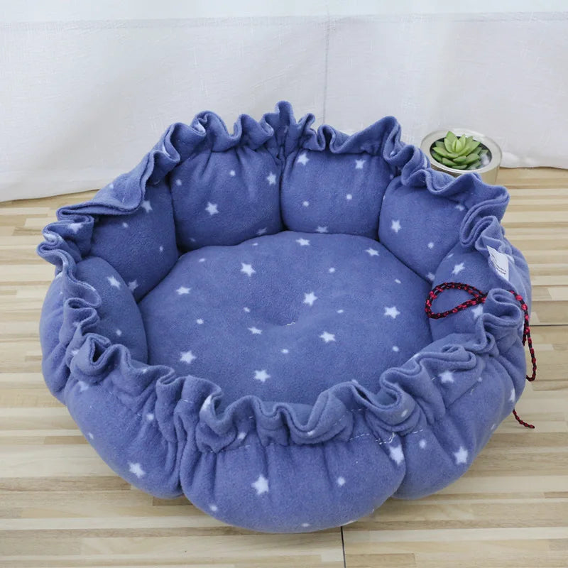 Dog Bed Small Medium Dogs Cushion Soft Cotton