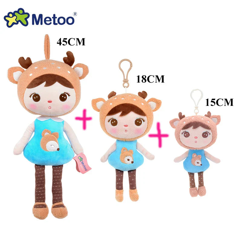 Metoo Doll Stuffed Toys Kawaii Mother and Kid