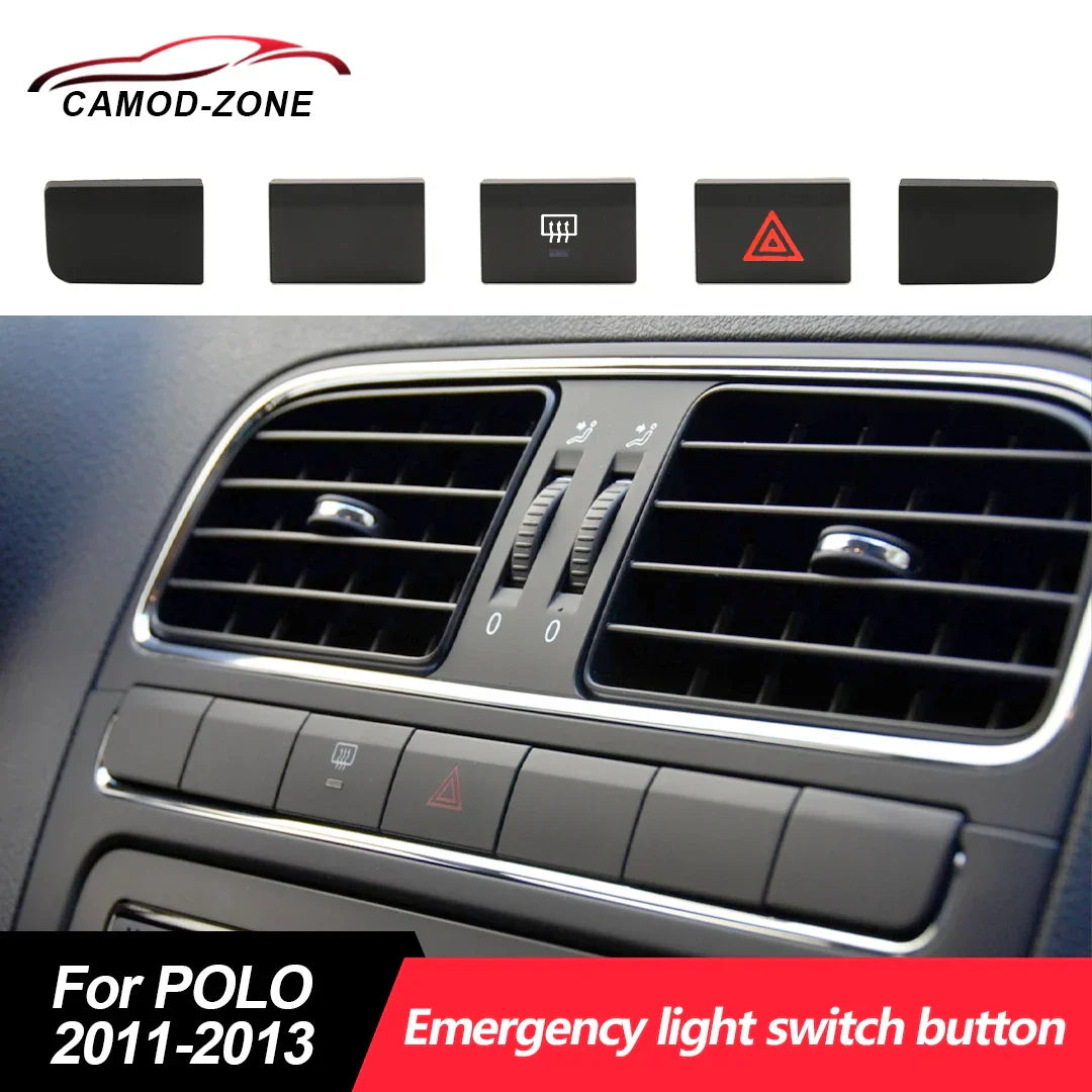 OEM Blank Button Emergency Light Switch Button For