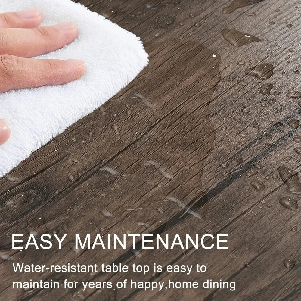 Dinette Table Dining Set for 4 Breakfast Nook