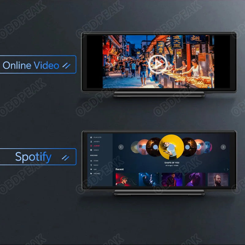 T30 10.26 AI Screen Dash Cam Android 12