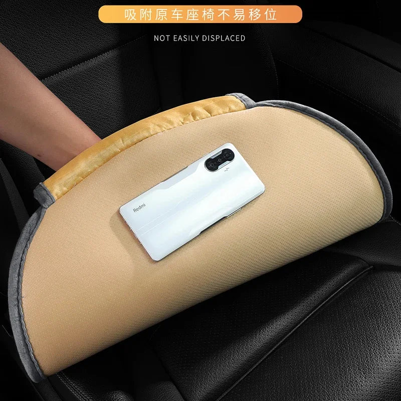 Winter short plush car single piece seat cushion