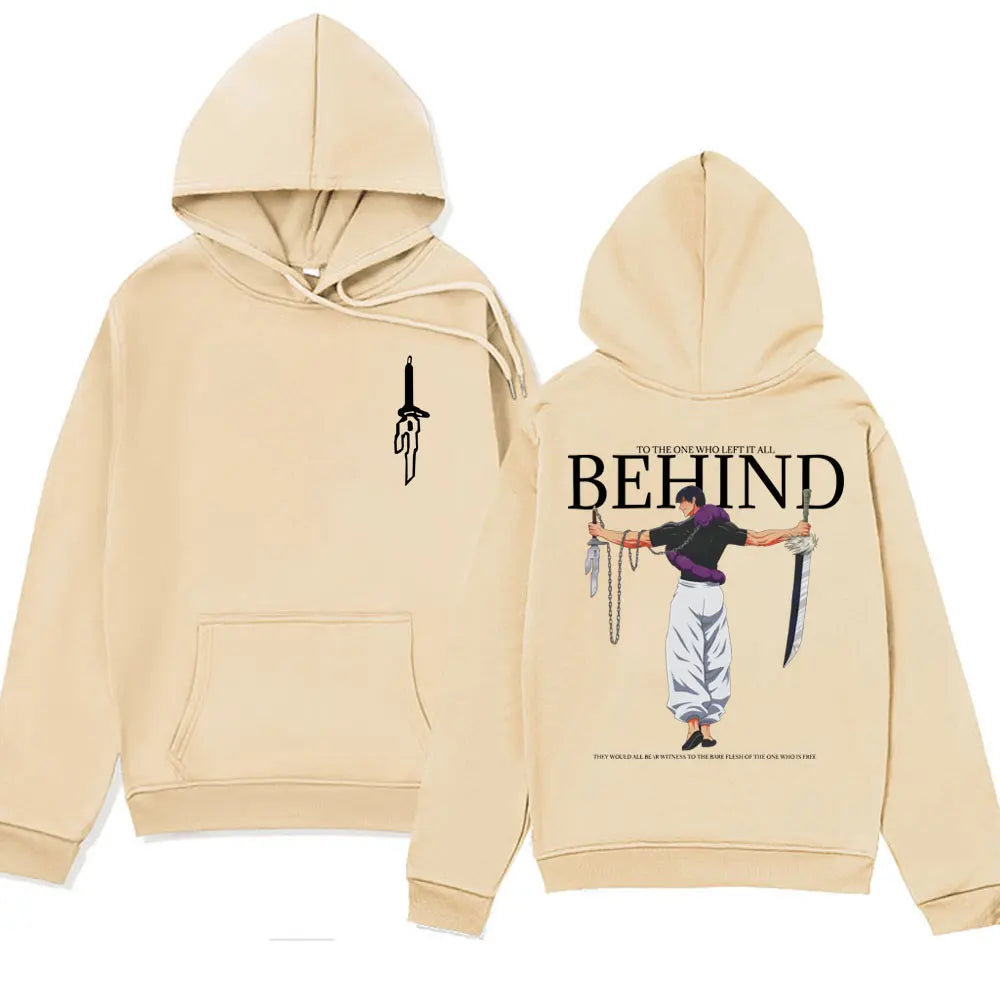 Manga Jujutsu Kaisen Fushiguro Toji Hoodie for Men