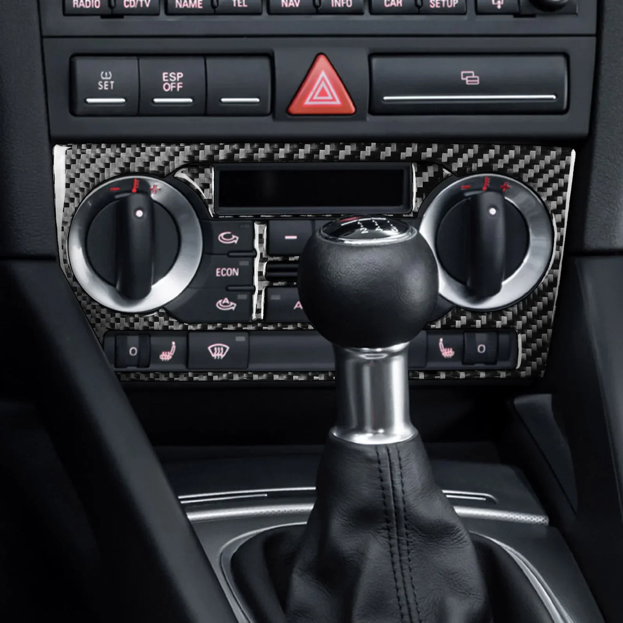 For Audi A3 S3 8P 2006 2007 Carbon