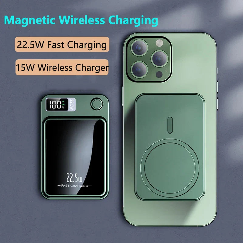 Xiaomi 100000mAh Wireless Magnetic Power Bank Magsafe50000mAh Wireless