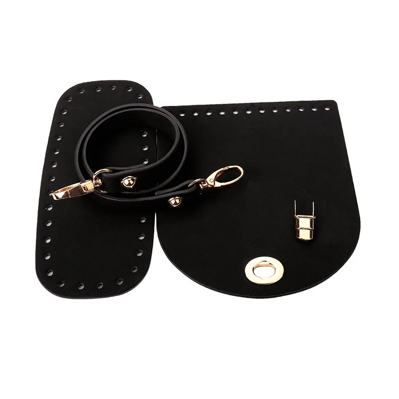 7pcs set Handmade Handbag Shoulder Strap Woven Bag