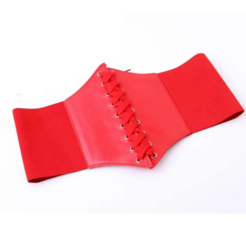 Corset Wide Belts PU Leather Slimming Body Waistband