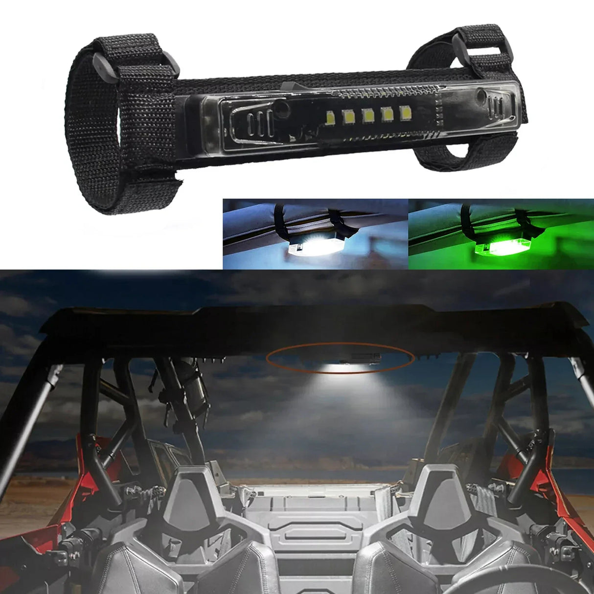 For Canam Maverick X3 Universal Roll Bar LED