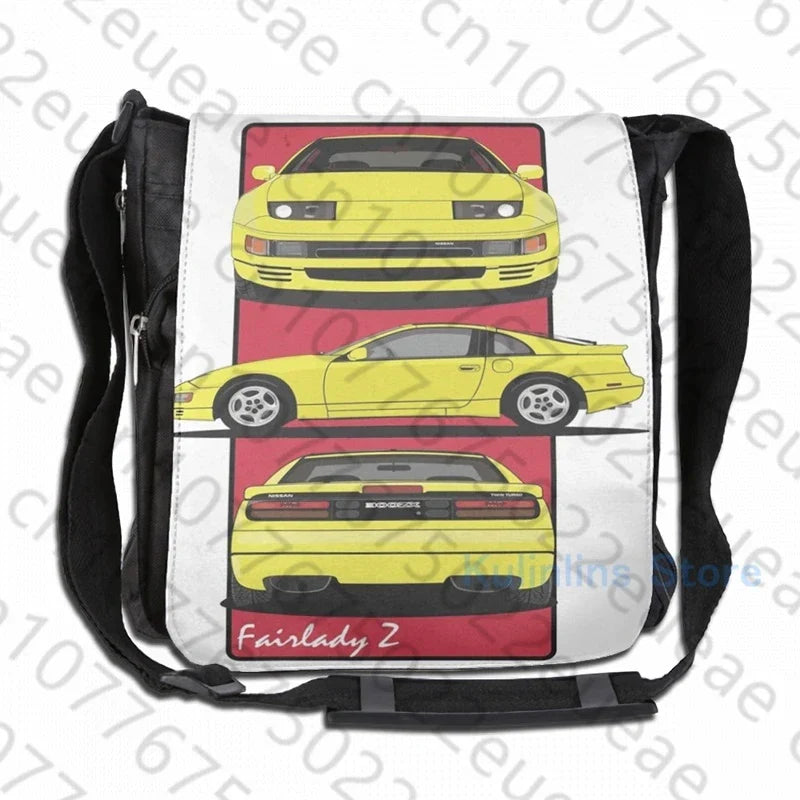 Funny Graphic print Nissan 300zx USB Charge Backpack