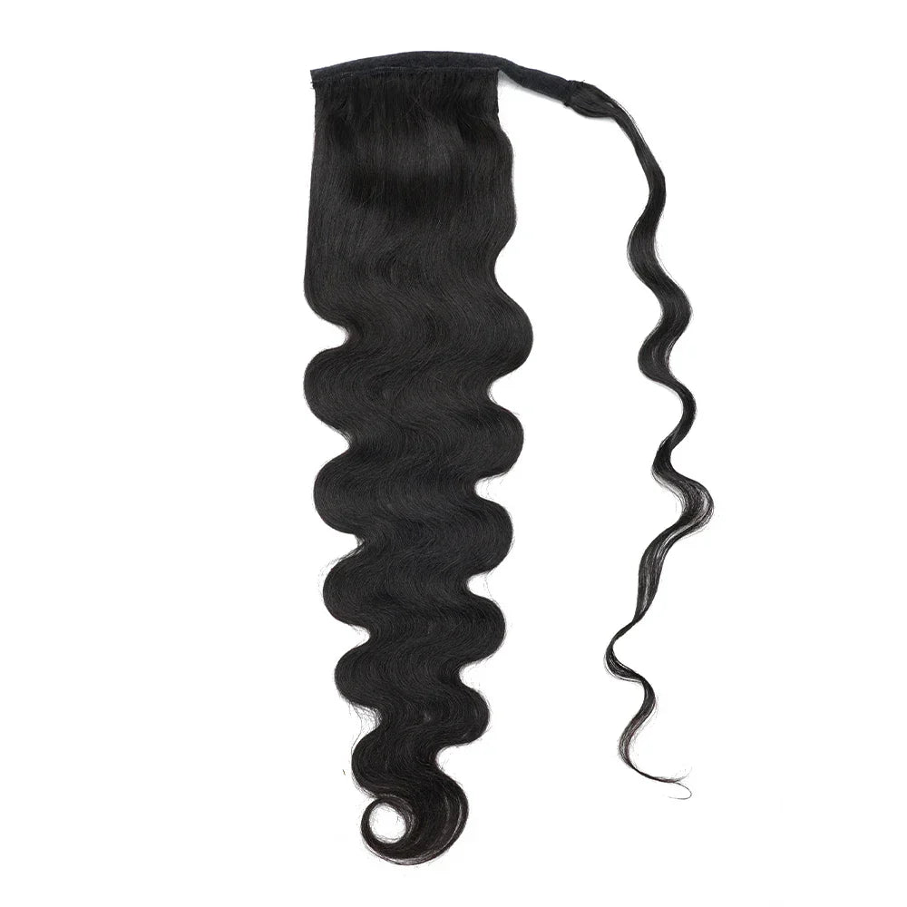 Body Wave Ponytail 12 to 28 Inches Machine