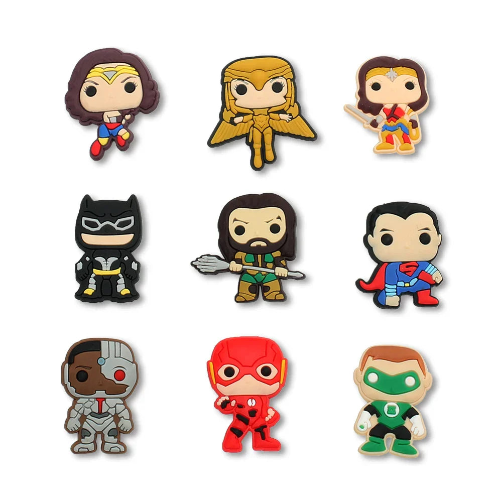 Hot Toy 615PcsSET Disney Marvel Star Wars Shoe