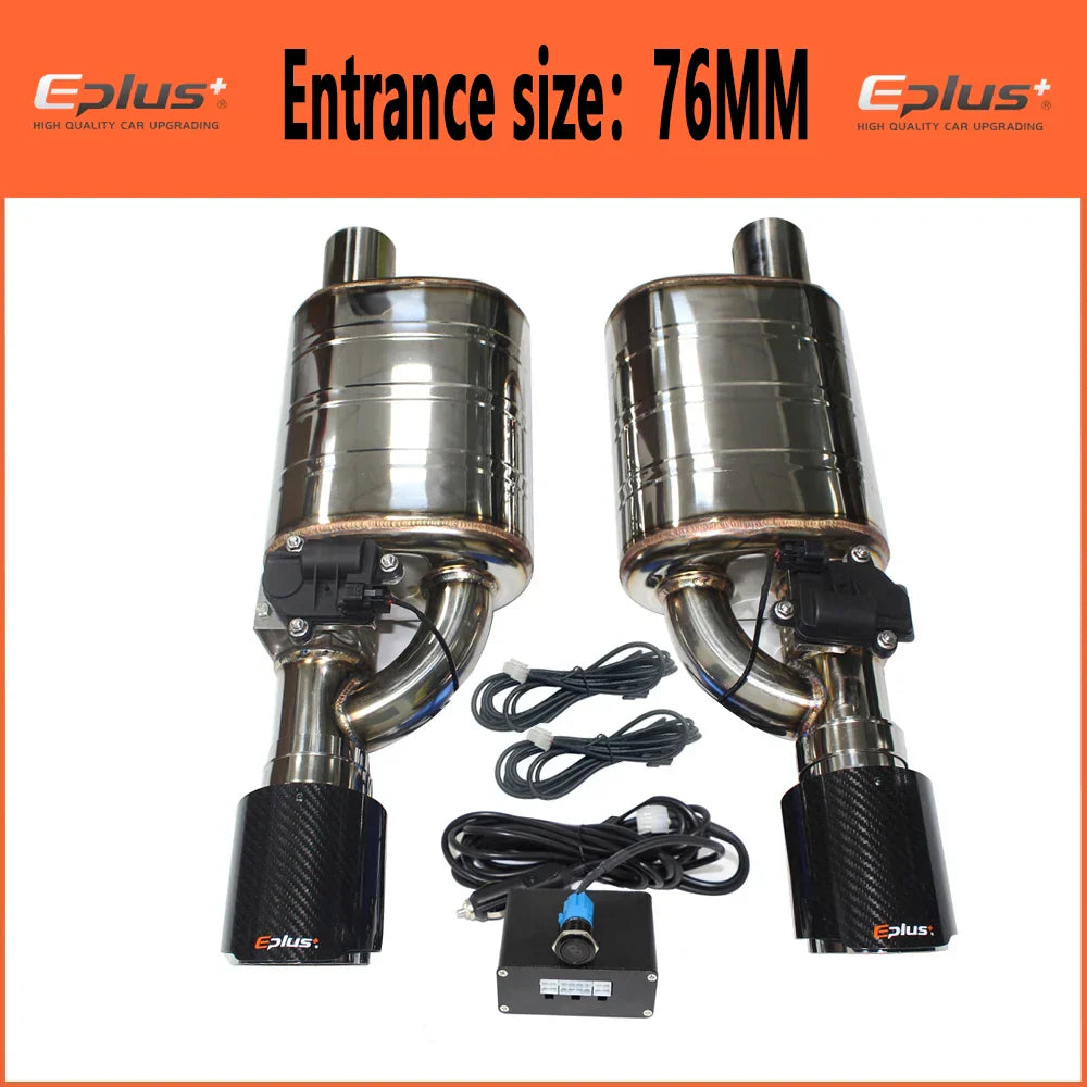 EPLUS 1 Pair 2pcs Car Exhaust System Electric