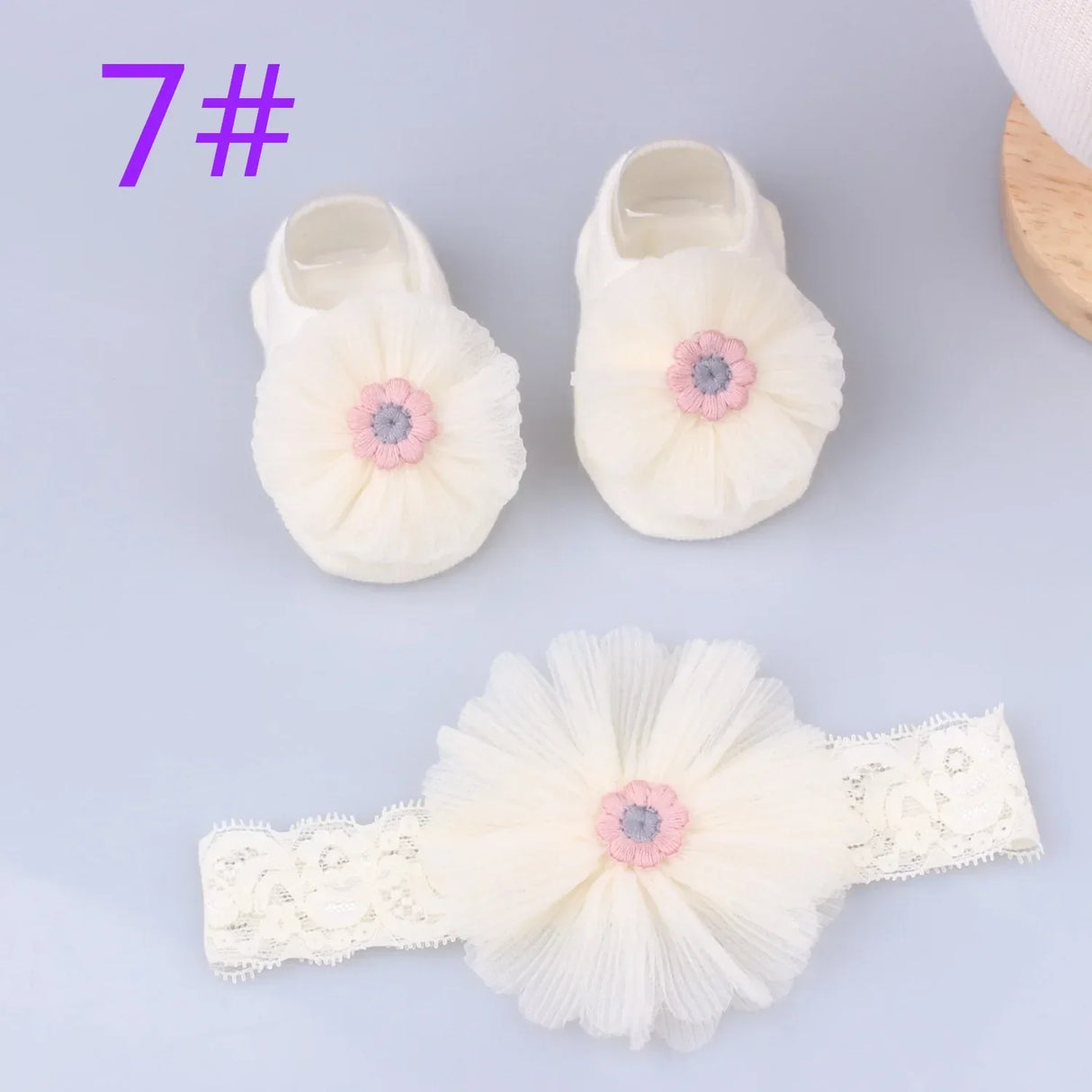 1 Set Cute Gift Bow Flowers Baby Girls