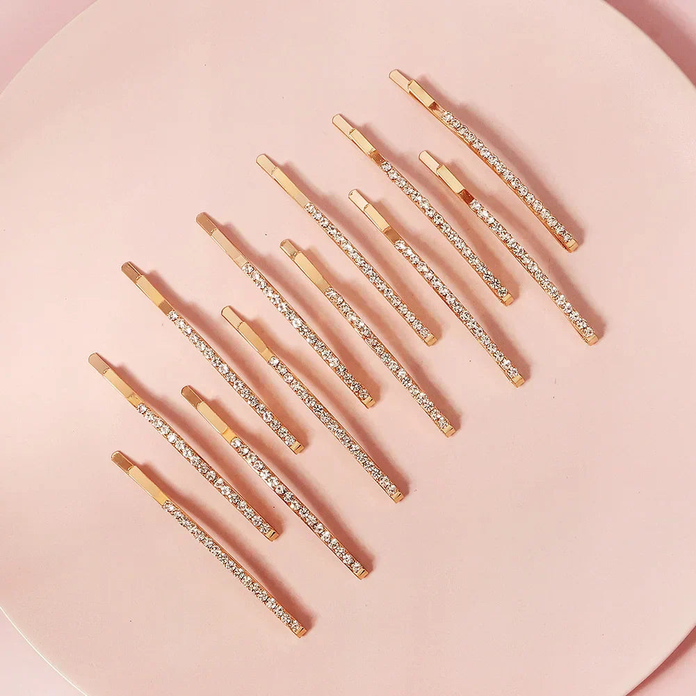 Miallo Fashion Rhinestone Hair Clips for Women Girls