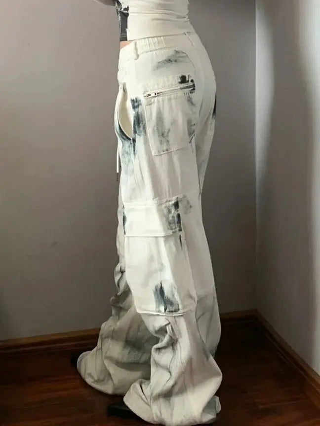 American style trendy and personalized tie dyed men