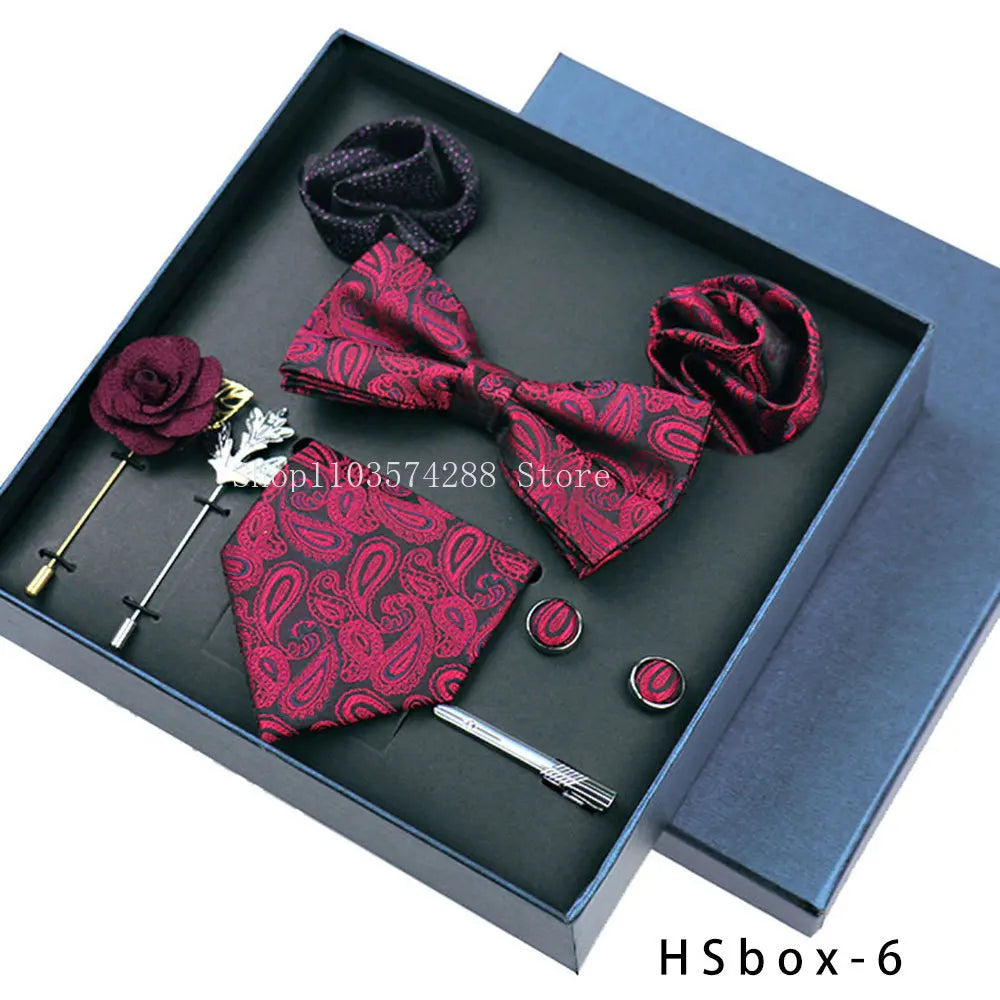 Luxury High Grade Mens Tie Set Nice Gift