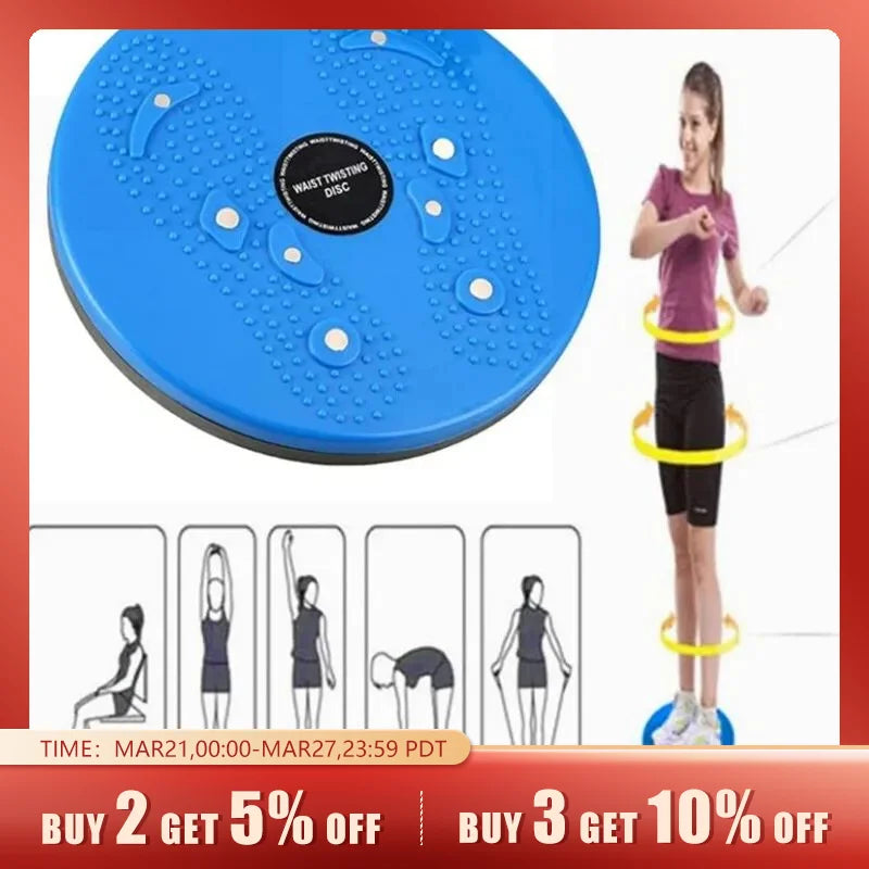 Magnet Waist Twisting Disc Fitness Balance Board Weight