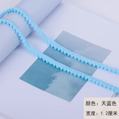 Pom Pom Trim Lace Ribbon Ball 11mm MINI