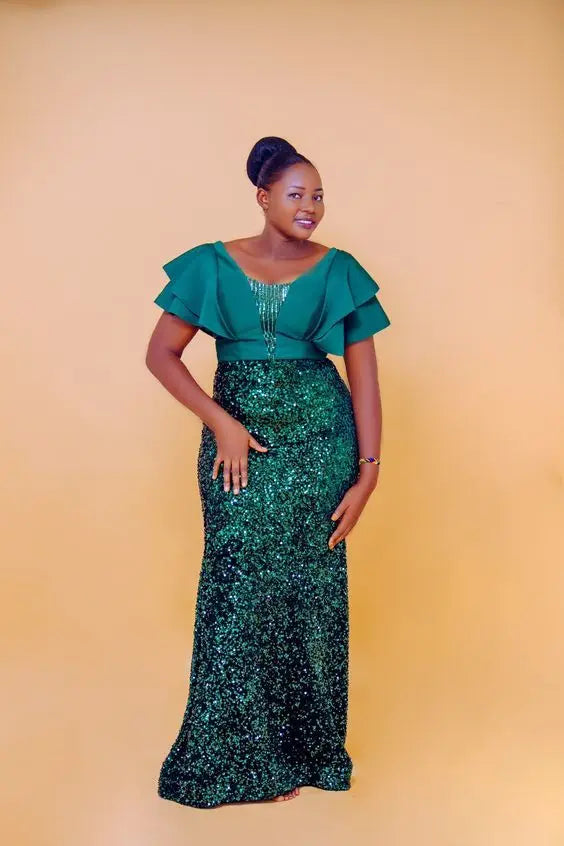 Plus Size Evening Party Dresses Women New Fashion