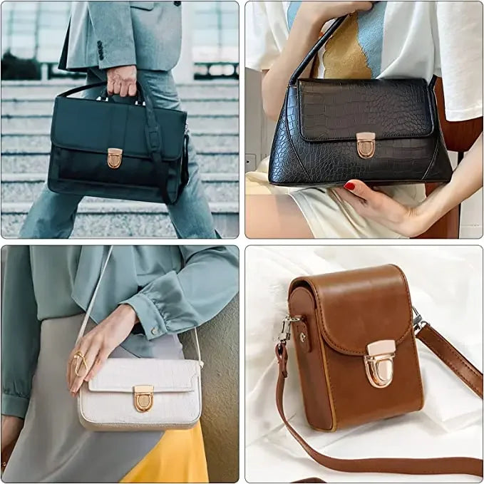 5Pcs Bag Lock Gold Silver Metal Clasp Catch