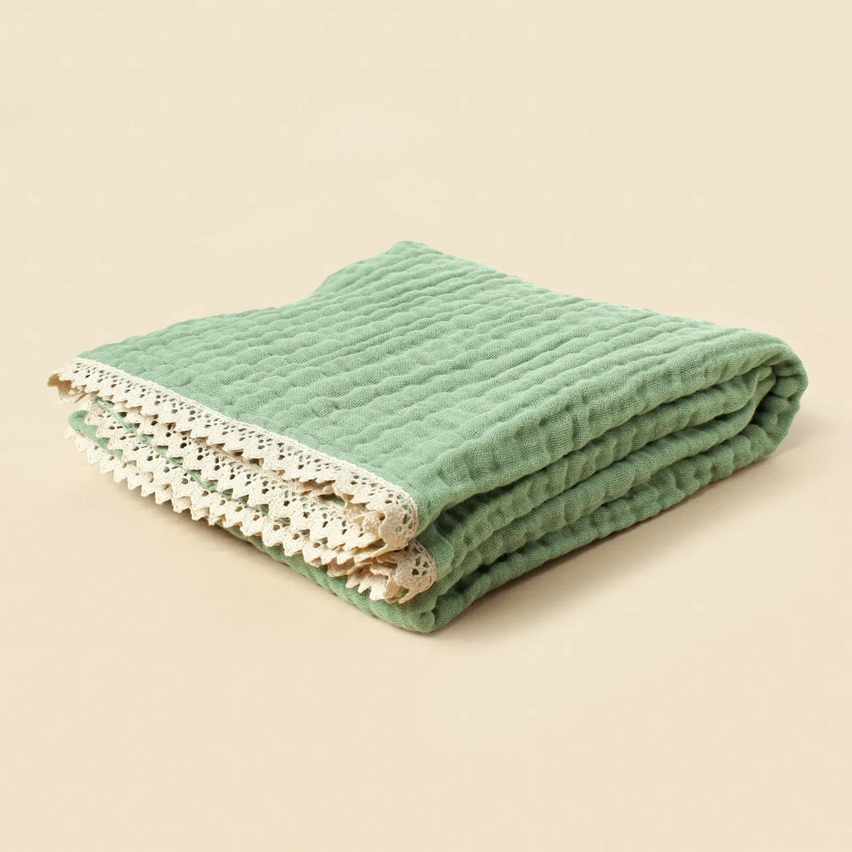 Layers Bamboo Cotton Baby Receiving Blanket Infant Kids