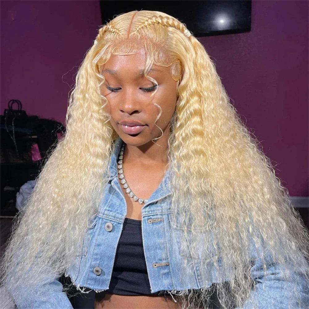 Ginger Lace Front Wig Human Hair HD Transparent