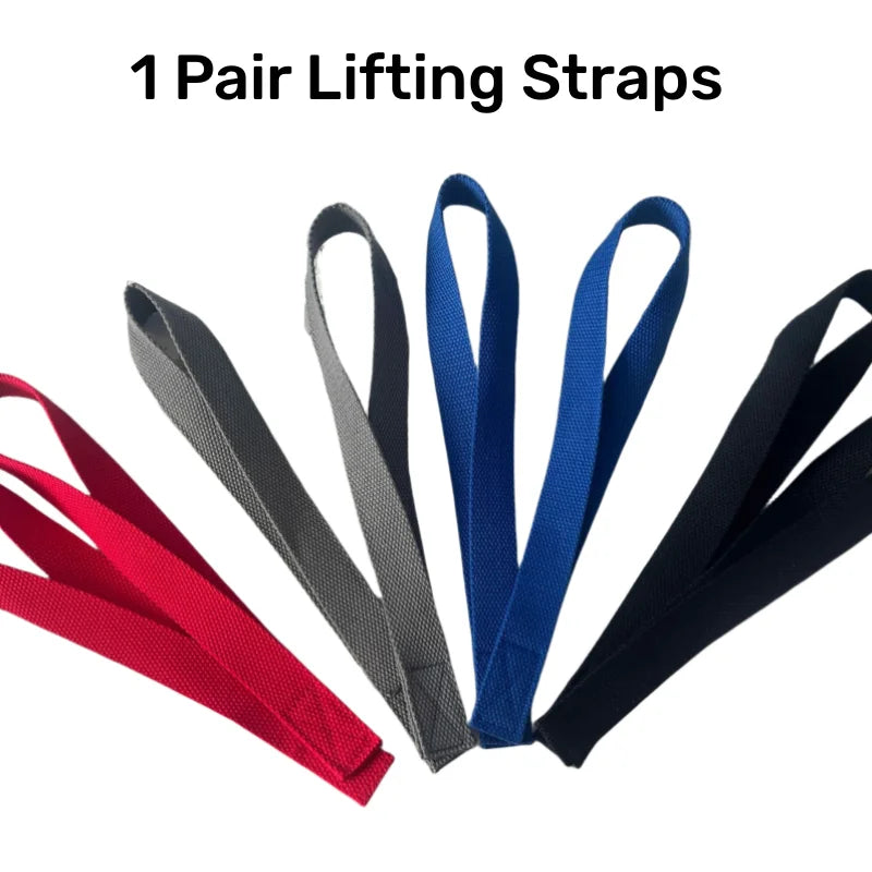 1 Pair Lifting Straps for Weightlifting Durable Cotton
