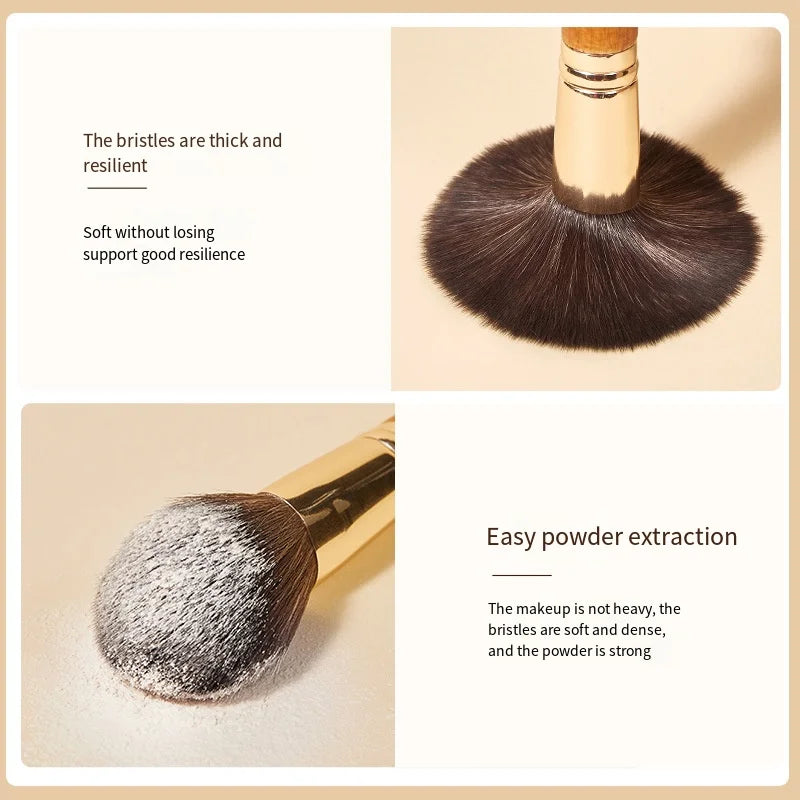 Mini Cosmetic Brush Short Handle Powder Brush Blusher Brush Eye Shadow Brush Animal Hair Facial Makeup Tool кисти для макияжа