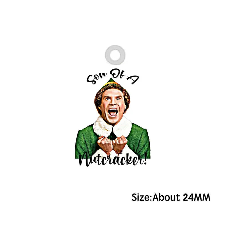 Green Christmas Acrylic Charms Classic Movie Stink Stank