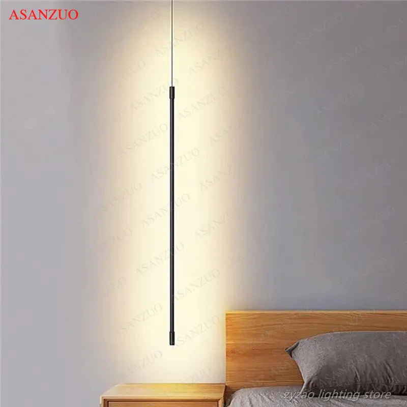 Bedroom Bedside Light LED Pendant Light for Living