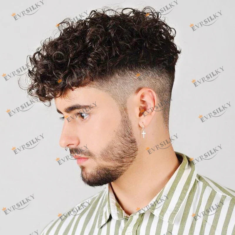 Undetectable Afo Man Jet Black 18mm Curly Micro