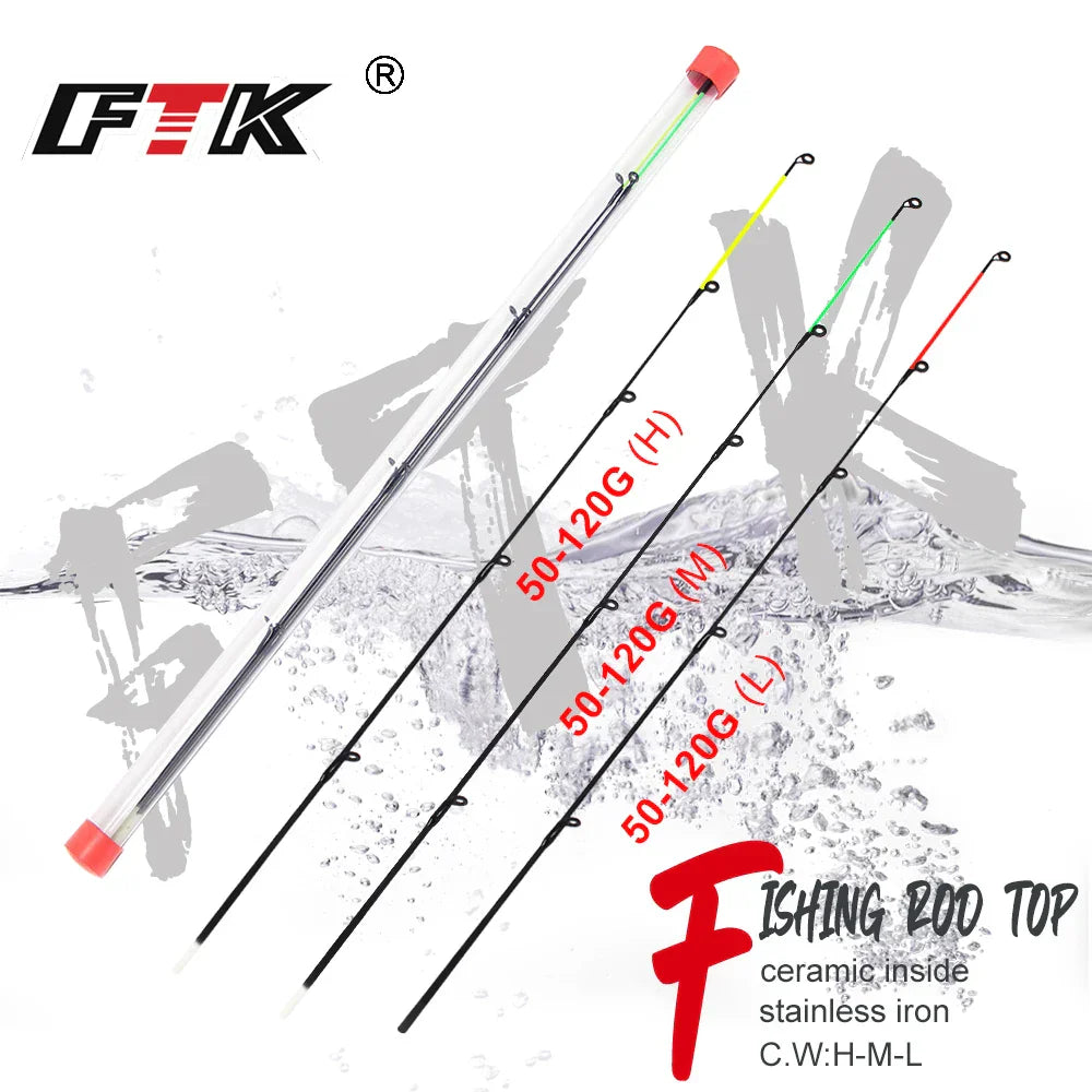 FTK Carbon fiberglass Top Tip 120gM/L/H Feeder carp