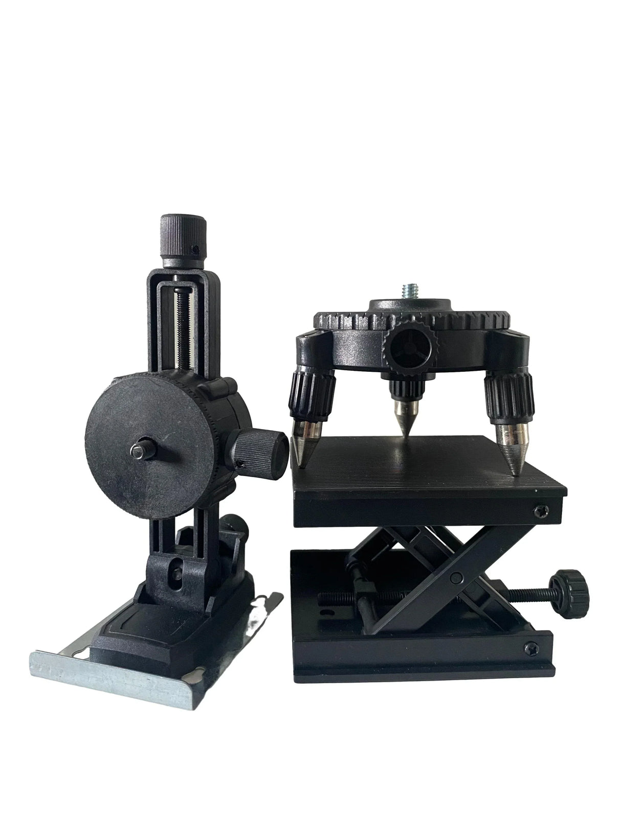 Versatile Laser Level Accessories, Rotating Base / Adjustable